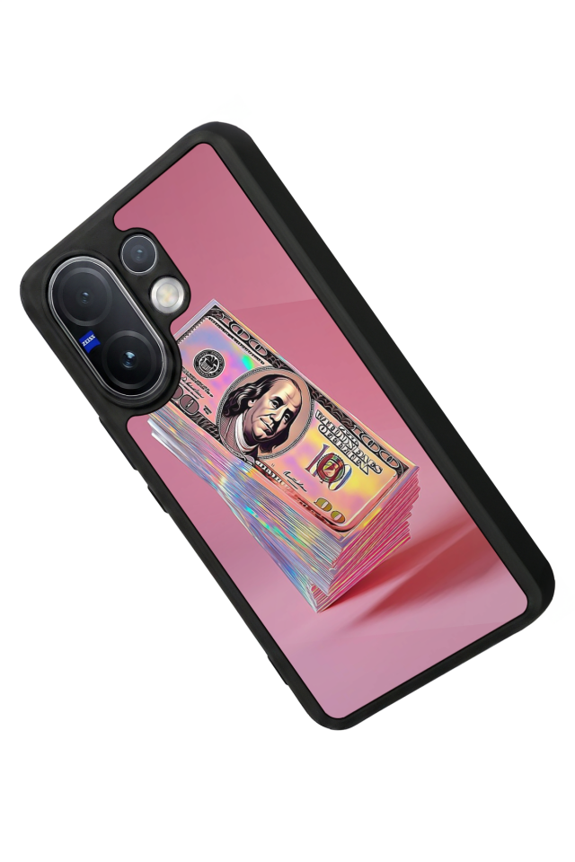 Vivo V60 Uyumlu Money Para Tasarımlı Glossy Premium Kılıf