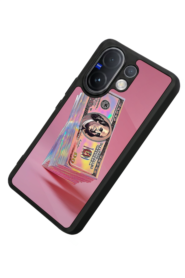 Vivo V60 Uyumlu Money Para Tasarımlı Glossy Premium Kılıf