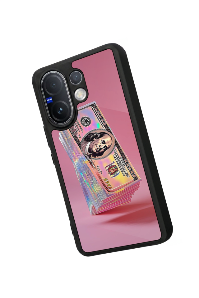 Vivo V60 Uyumlu Money Para Tasarımlı Glossy Premium Kılıf