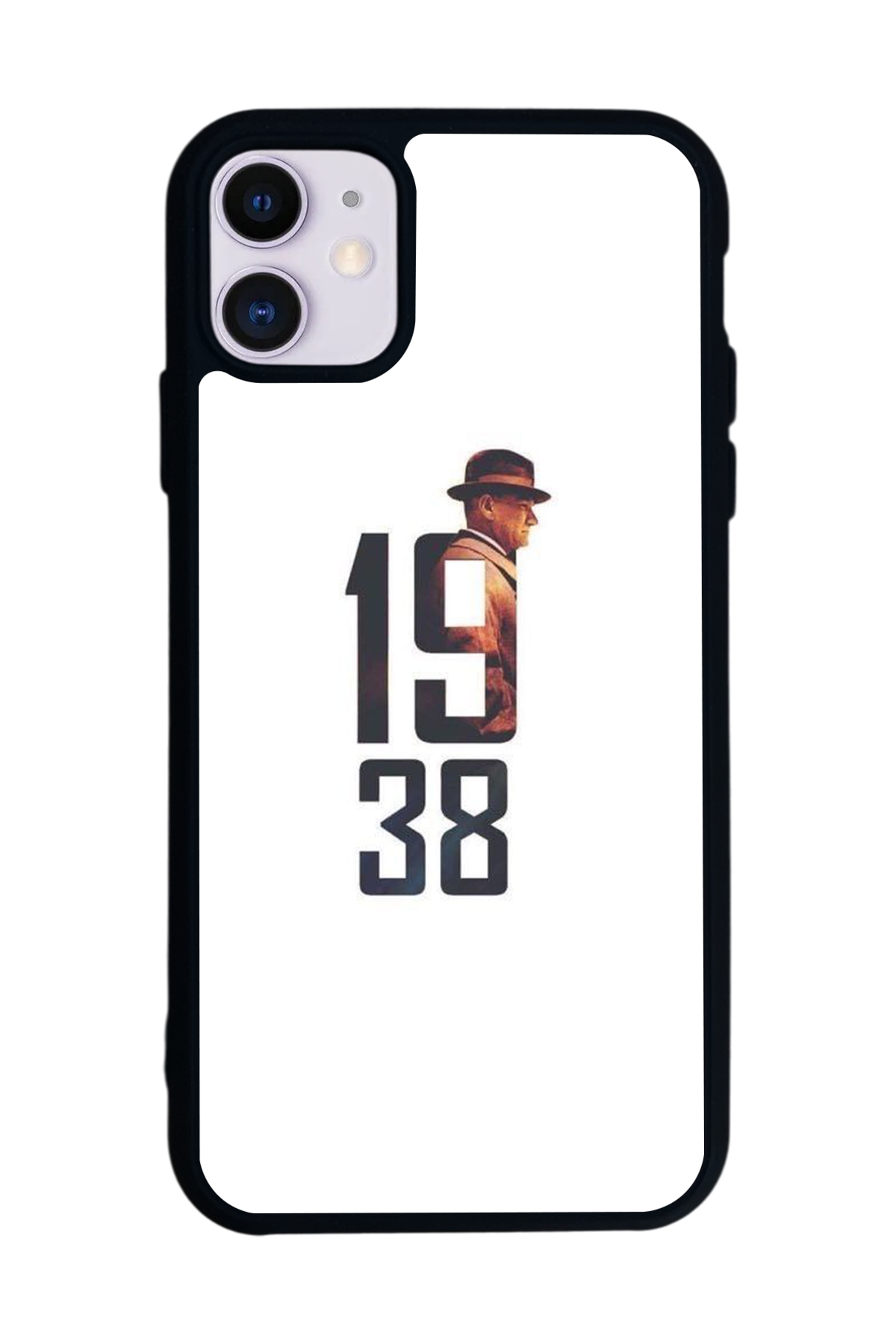 iPhone 11 Uyumlu Mustafa Kemal Ataturk Tasarımlı Glossy Premium Kılıf