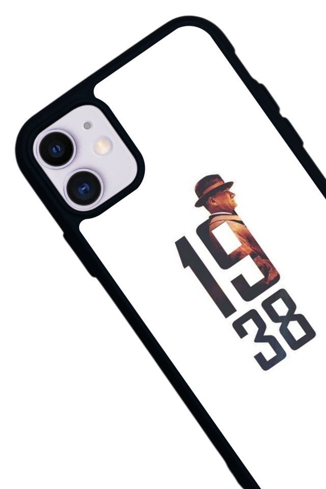 iPhone 11 Uyumlu Mustafa Kemal Ataturk Tasarımlı Glossy Premium Kılıf