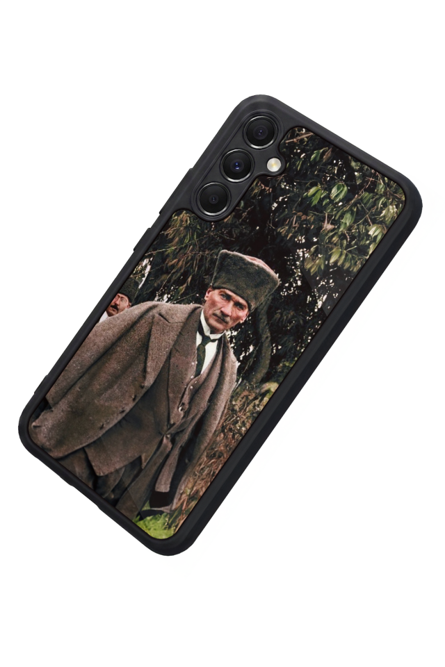 Samsung Galaxy M34 Uyumlu Mustafa Kemal Ataturk Tasarımlı Glossy Premium Kılıf