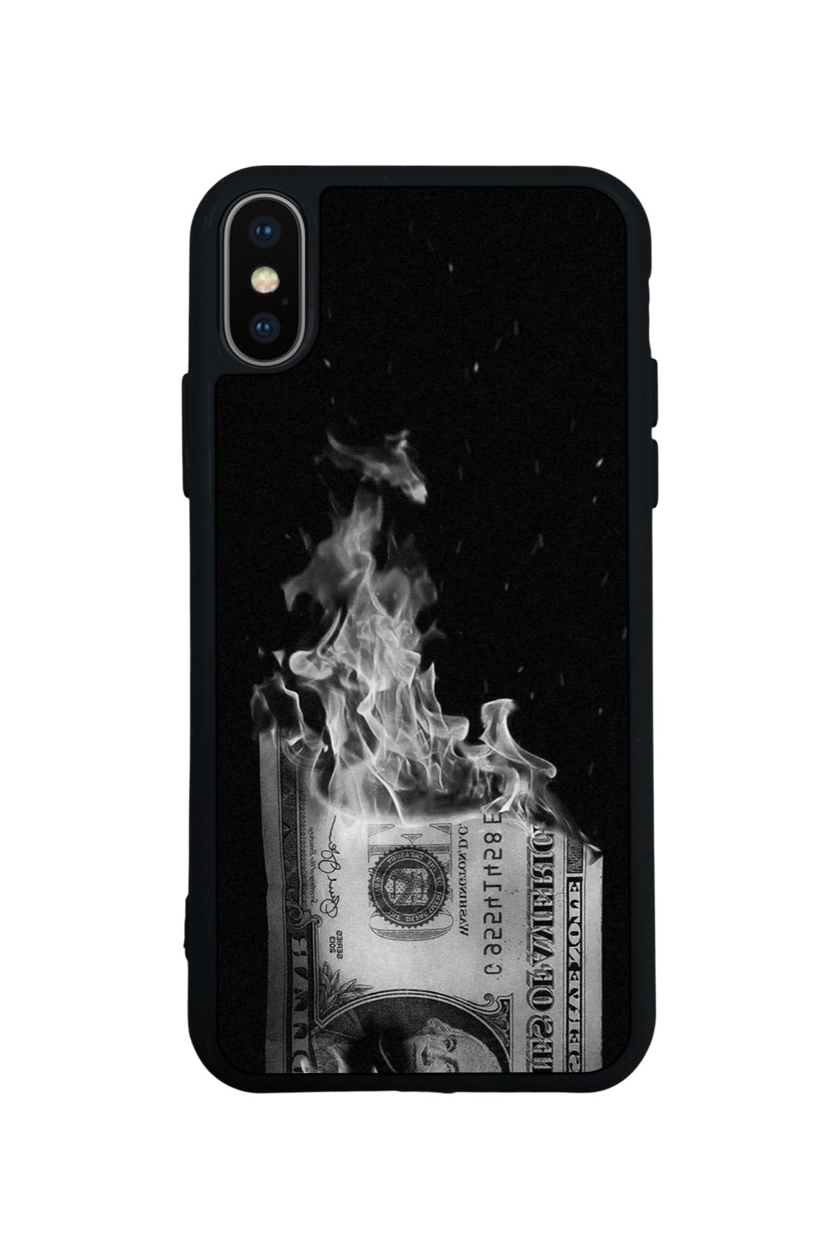 iPhone X/ XS Uyumlu Para Tasarımlı Glossy Premium Kılıf