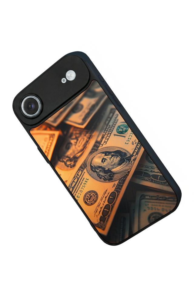 iPhone 17 Air Uyumlu Para Tasarımlı Glossy Premium Kılıf