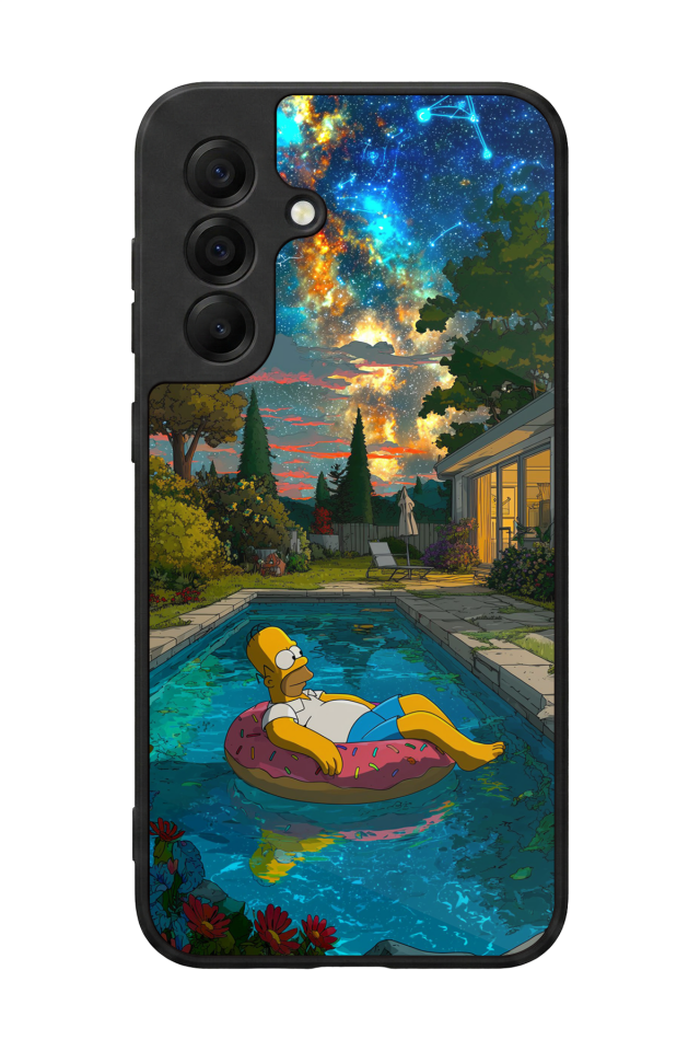 Samsung Galaxy A17 Uyumlu The Simpsons Tasarımlı Glossy Premium Kılıf