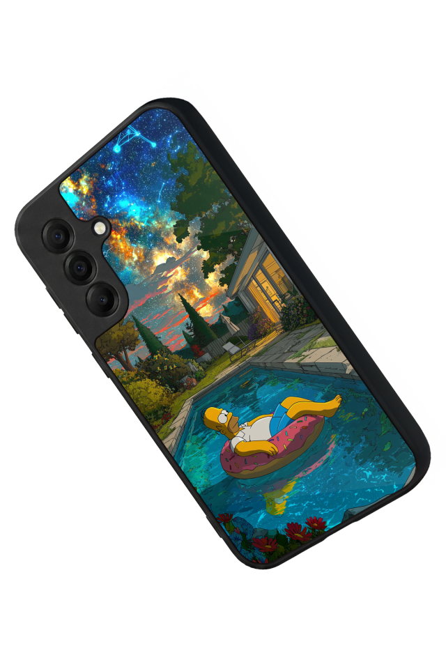 Samsung Galaxy A17 Uyumlu The Simpsons Tasarımlı Glossy Premium Kılıf