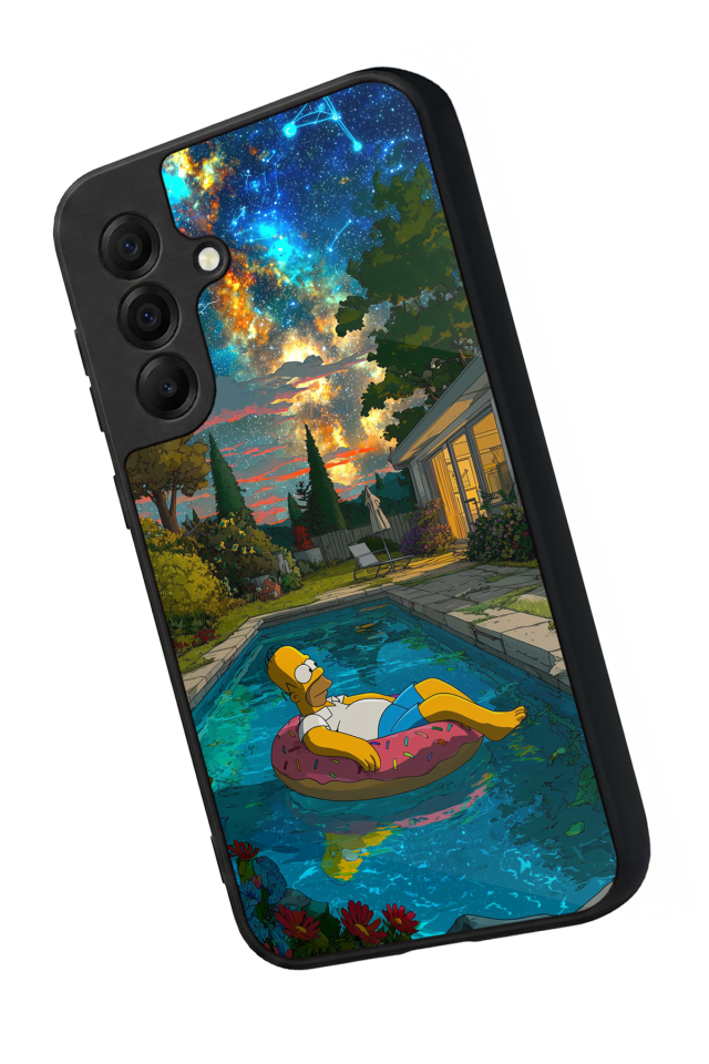 Samsung Galaxy A17 Uyumlu The Simpsons Tasarımlı Glossy Premium Kılıf