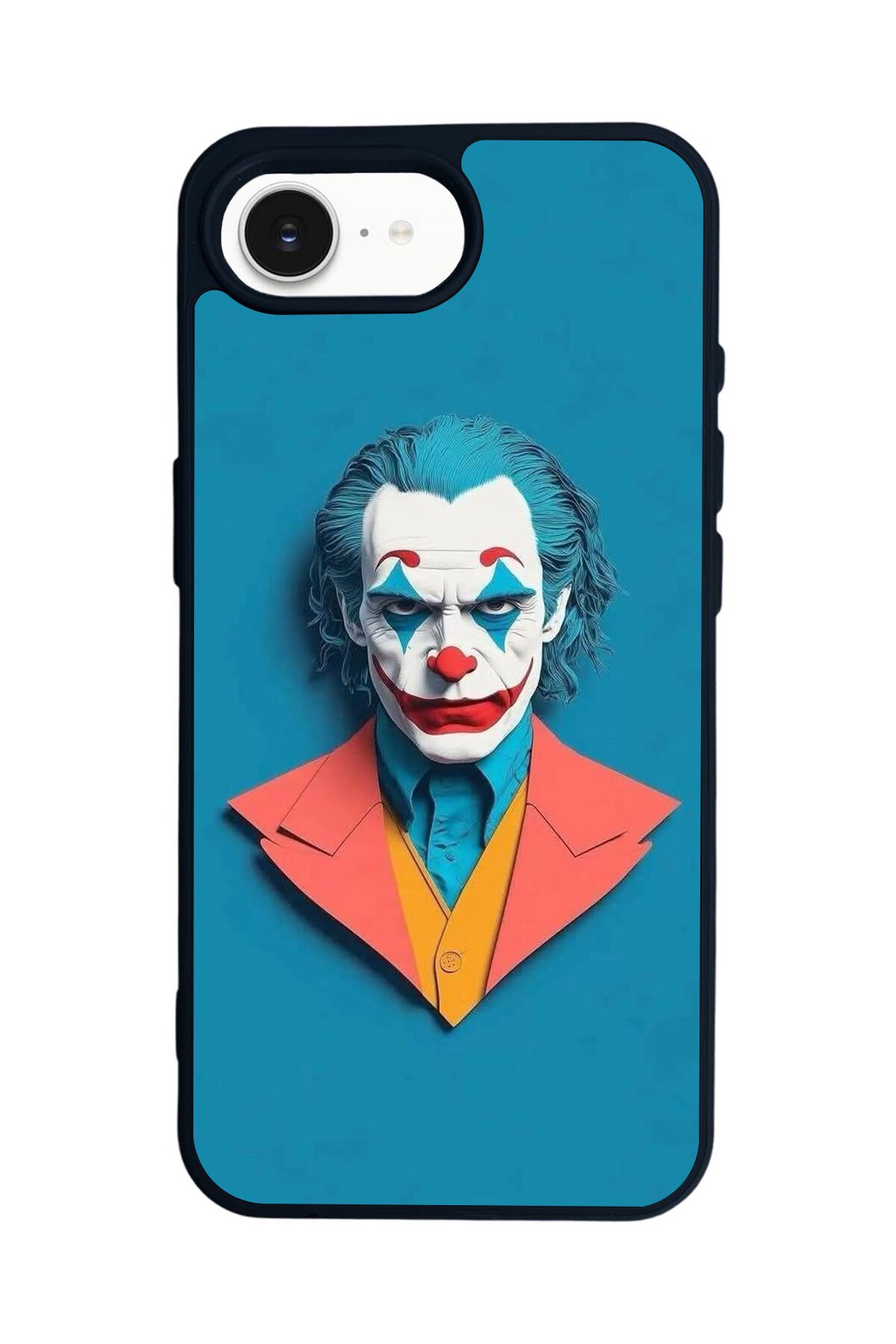 iPhone 16E Uyumlu Joker Tasarımlı Glossy Premium Kılıf