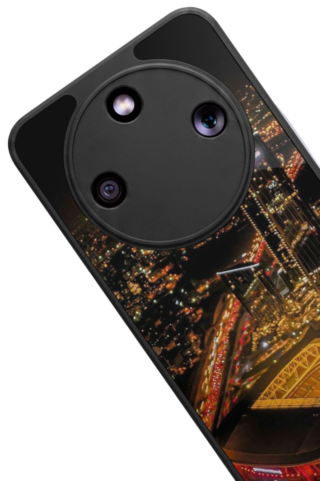 Honor Magic 8 Lite Uyumlu Aslan Tasarımlı Glossy Premium Kılıf