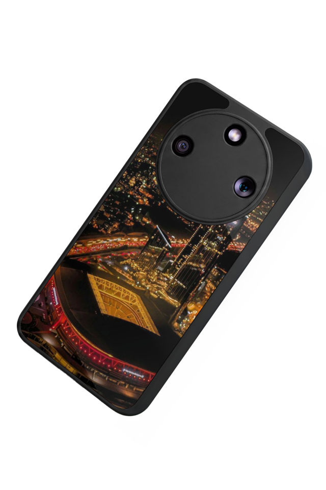 Honor Magic 8 Lite Uyumlu Aslan Tasarımlı Glossy Premium Kılıf