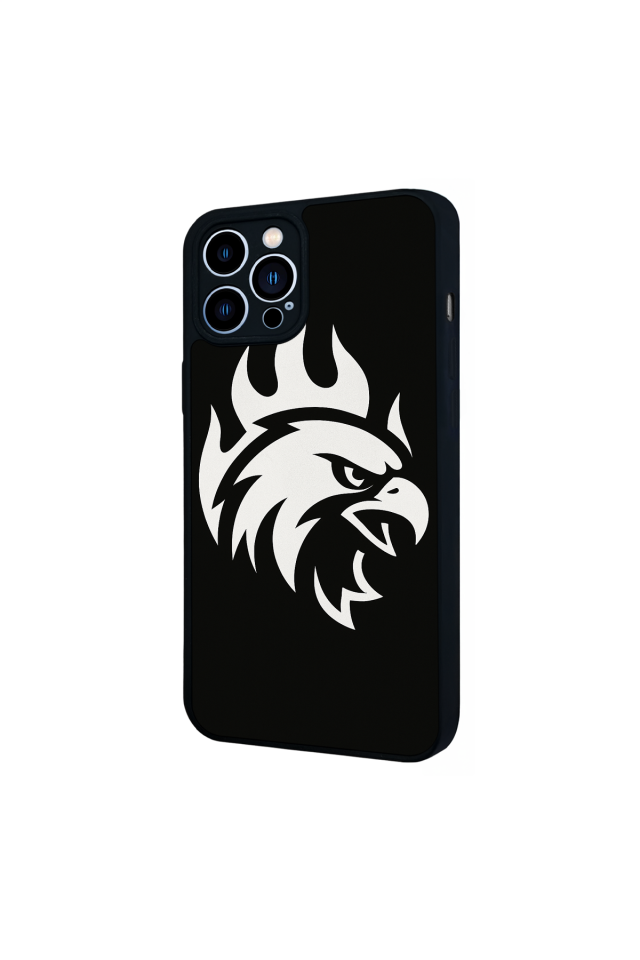iPhone 12 Pro Max Uyumlu Besiktas Tasarımlı Glossy Premium Kılıf