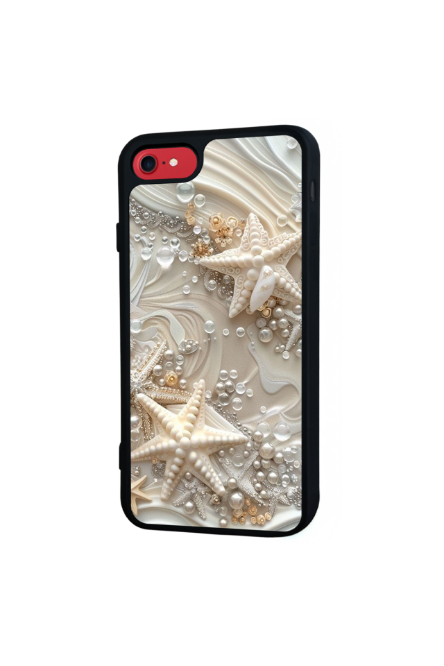 iPhone 7 Uyumlu  İnci Tasarımlı Glossy Premium Kılıf