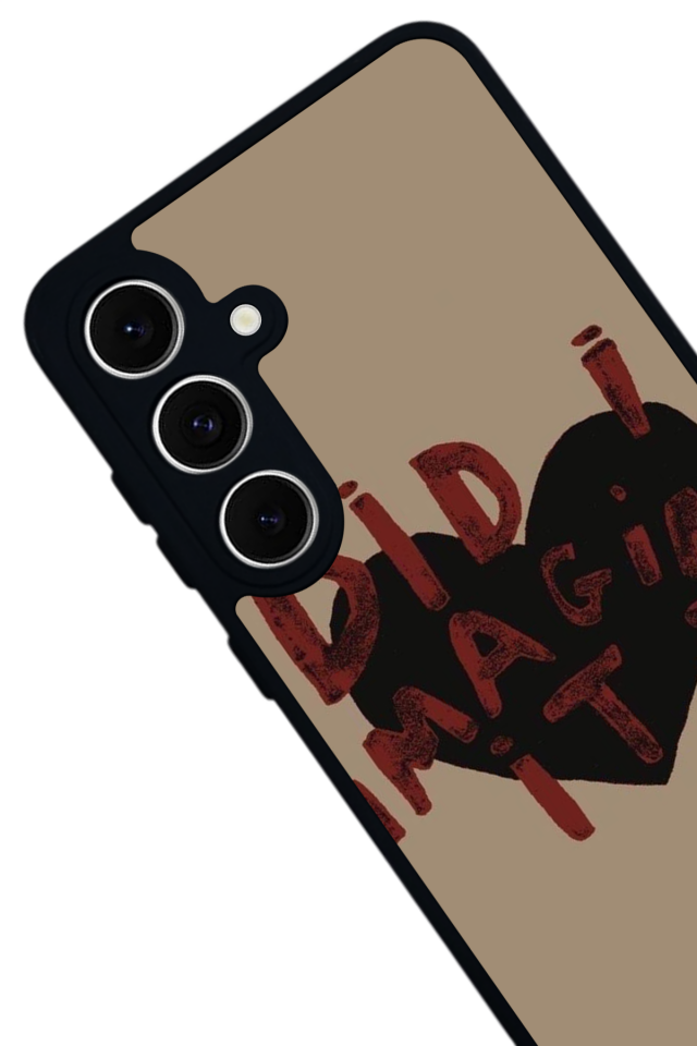 Samsung Galaxy S24 FE Uyumlu Kalp Love Tasarımlı Glossy Premium Kılıf