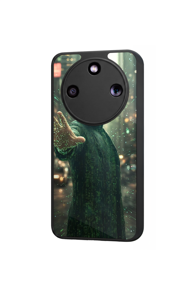 Honor Magic 8 Lite Uyumlu MatriHonor Magic 8 Lite Tasarımlı Glossy Premium Kılıf