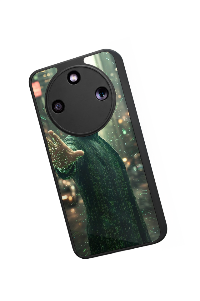 Honor Magic 8 Lite Uyumlu MatriHonor Magic 8 Lite Tasarımlı Glossy Premium Kılıf