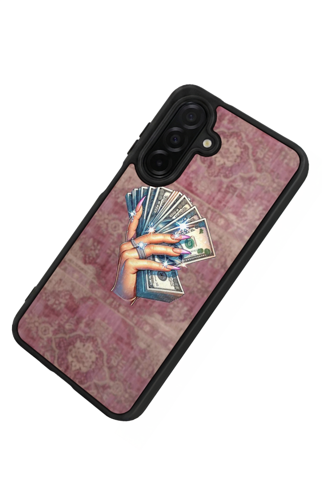 Samsung Galaxy A56 Uyumlu Money Para Tasarımlı Glossy Premium Kılıf