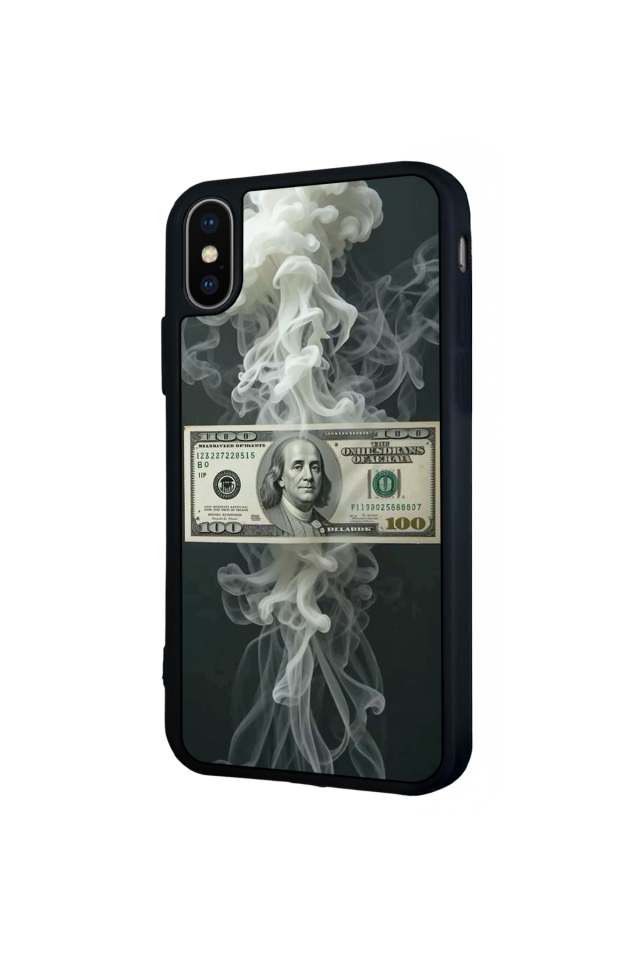 iPhone X/ XS Uyumlu Para Tasarımlı Glossy Premium Kılıf