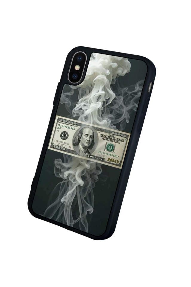iPhone X/ XS Uyumlu Para Tasarımlı Glossy Premium Kılıf