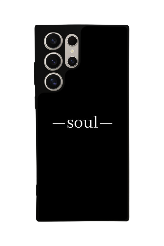 Samsung Galaxy S24 Ultra Uyumlu SOUL Tasarımlı Glossy Premium Kılıf