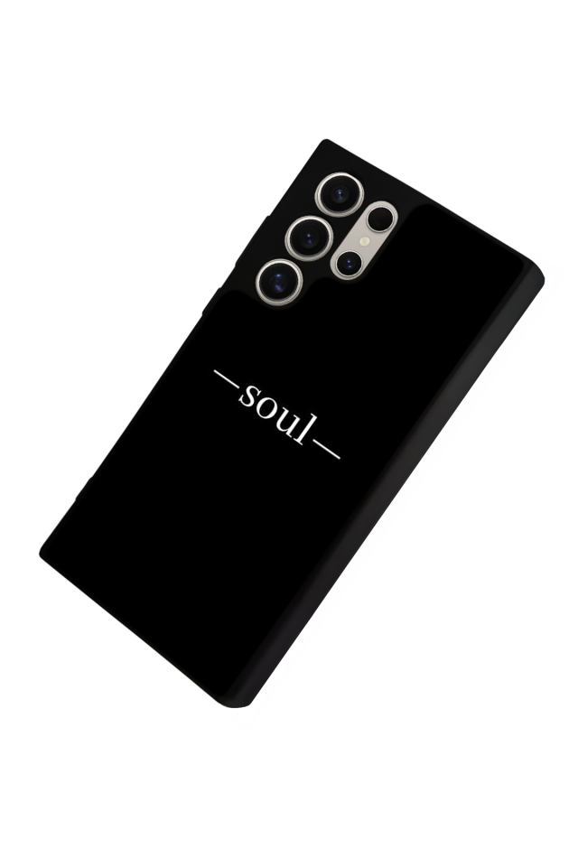Samsung Galaxy S24 Ultra Uyumlu SOUL Tasarımlı Glossy Premium Kılıf