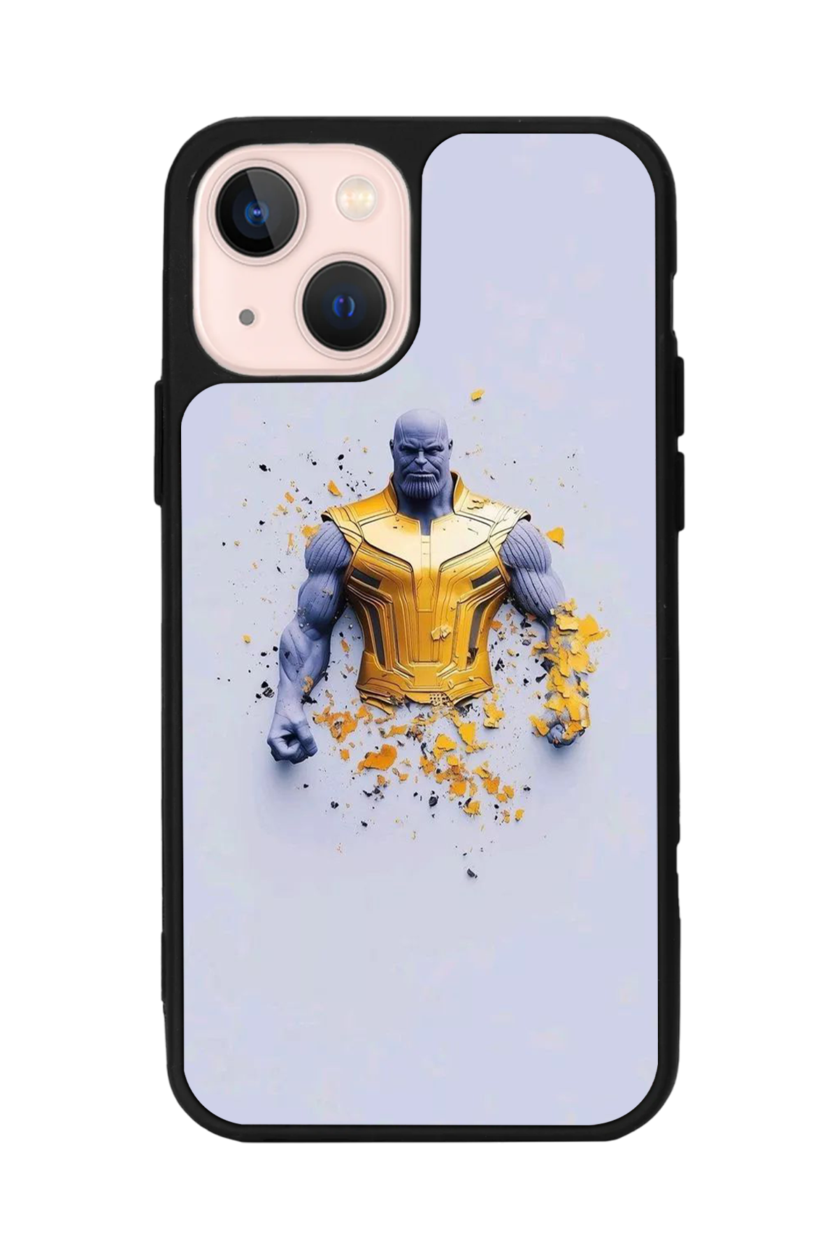 iPhone 15 Plus Uyumlu Thanos Tasarımlı Glossy Premium Kılıf