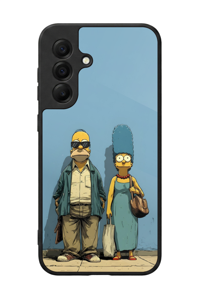 Samsung Galaxy A17 Uyumlu The Simpsons Tasarımlı Glossy Premium Kılıf
