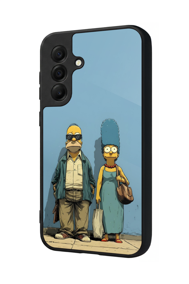 Samsung Galaxy A17 Uyumlu The Simpsons Tasarımlı Glossy Premium Kılıf