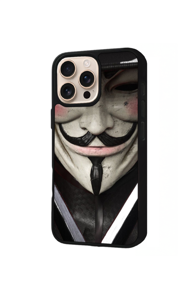 iPhone 15 Pro Uyumlu Vendetta Tasarımlı Glossy Premium Kılıf