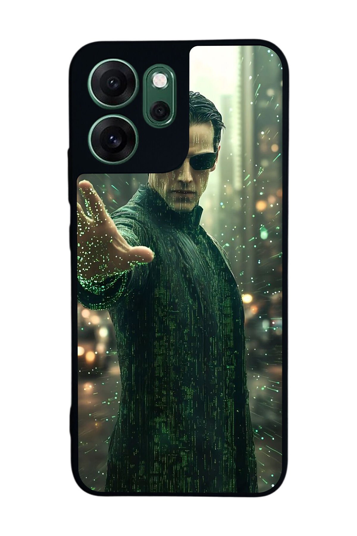 Oppo Reno 14F Uyumlu MatriOppo Oppo Reno 14F Tasarımlı Glossy Premium Kılıf