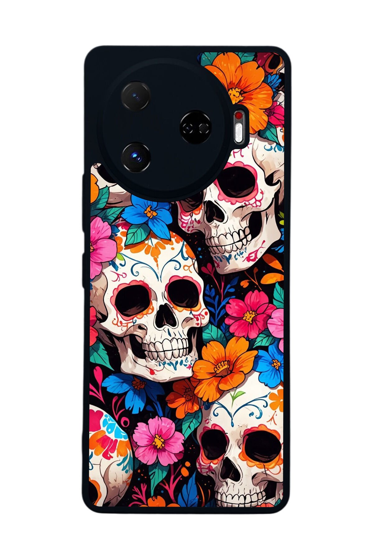 Tecno Camon 30 Pro Uyumlu KuruKafa Tasarımlı Glossy Premium Kılıf