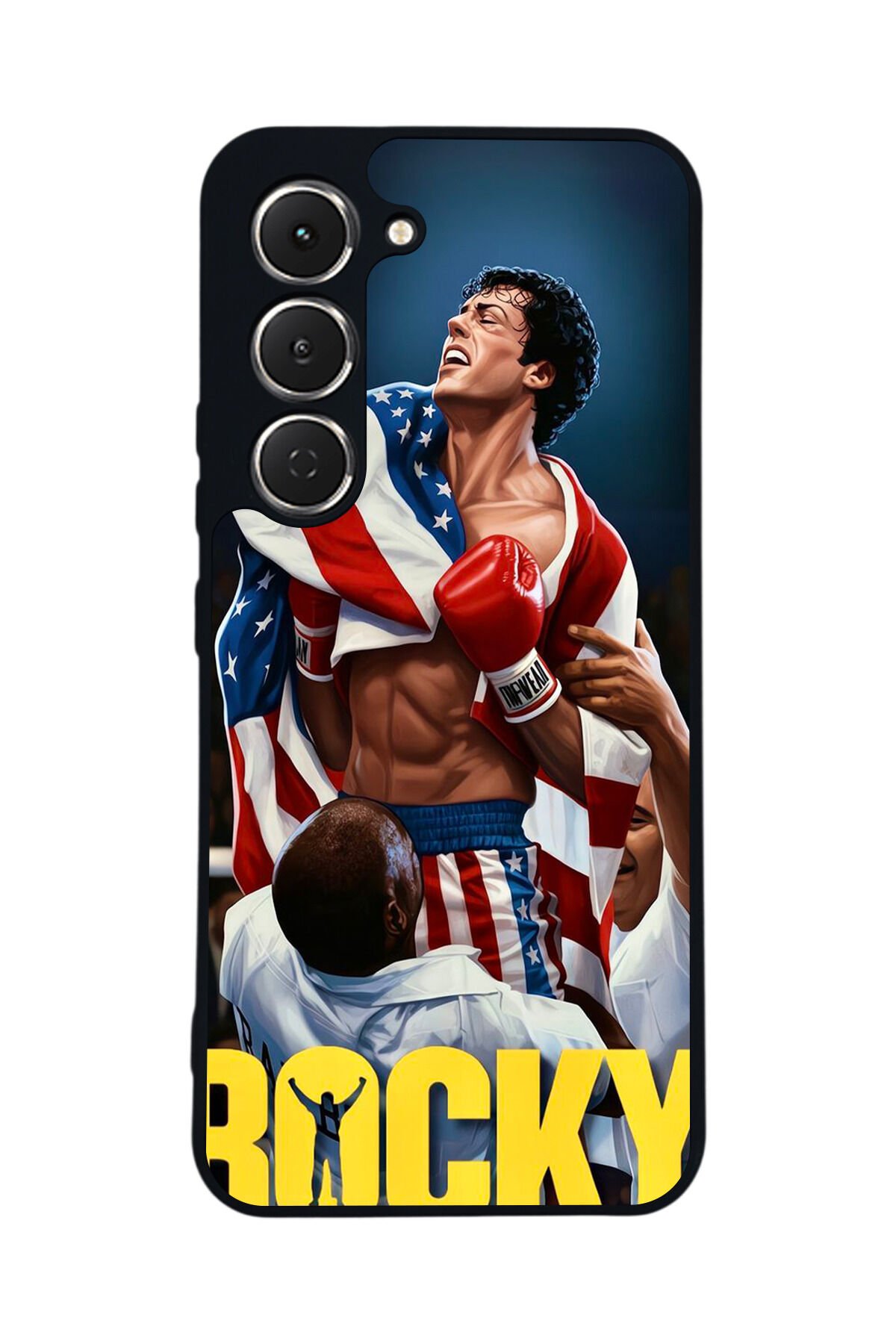Tecno Spark 40 Pro Uyumlu Rocky Tasarımlı Glossy Premium Kılıf