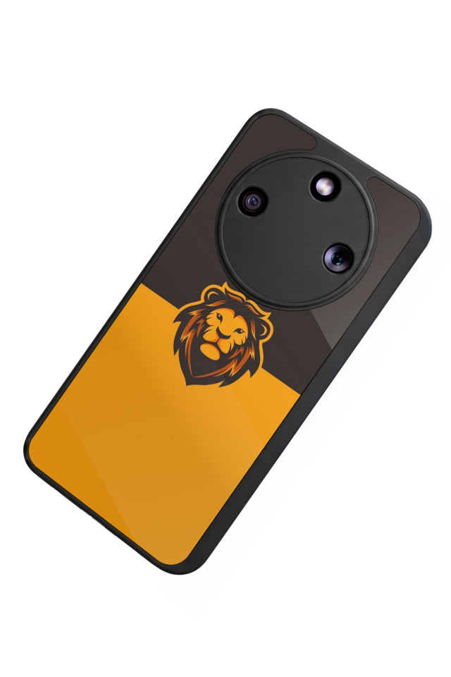 Honor Magic 8 Lite Uyumlu Aslan Tasarımlı Glossy Premium Kılıf