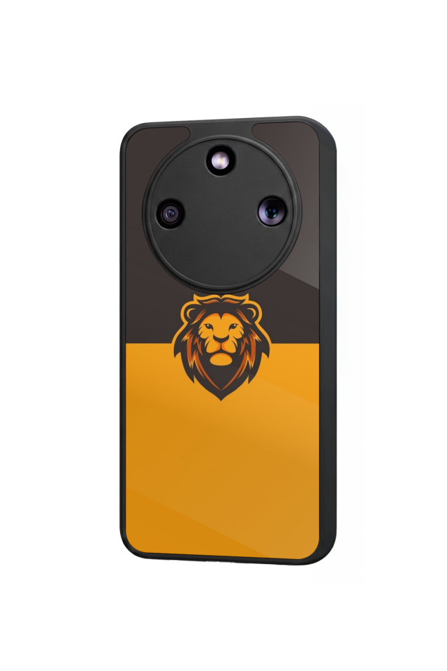 Honor Magic 8 Lite Uyumlu Aslan Tasarımlı Glossy Premium Kılıf