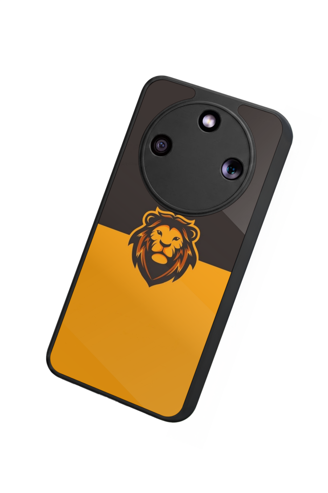 Honor Magic 8 Lite Uyumlu Aslan Tasarımlı Glossy Premium Kılıf