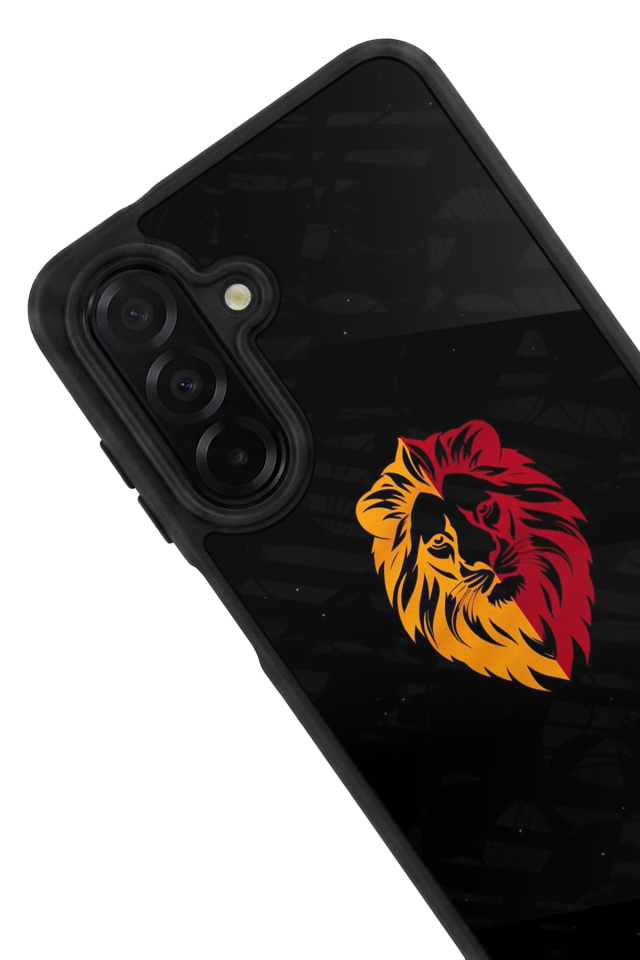 Samsung Galaxy A36 Uyumlu Aslan Tasarımlı Glossy Premium Kılıf