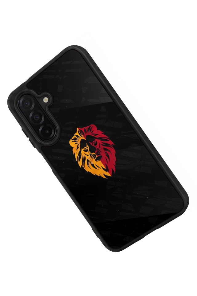 Samsung Galaxy A36 Uyumlu Aslan Tasarımlı Glossy Premium Kılıf