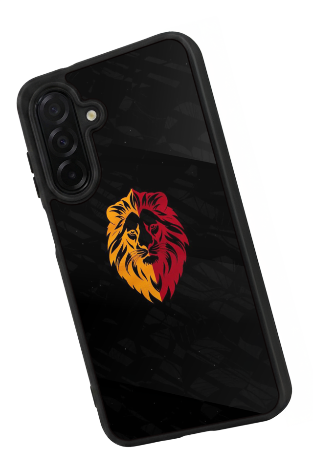 Samsung Galaxy A36 Uyumlu Aslan Tasarımlı Glossy Premium Kılıf