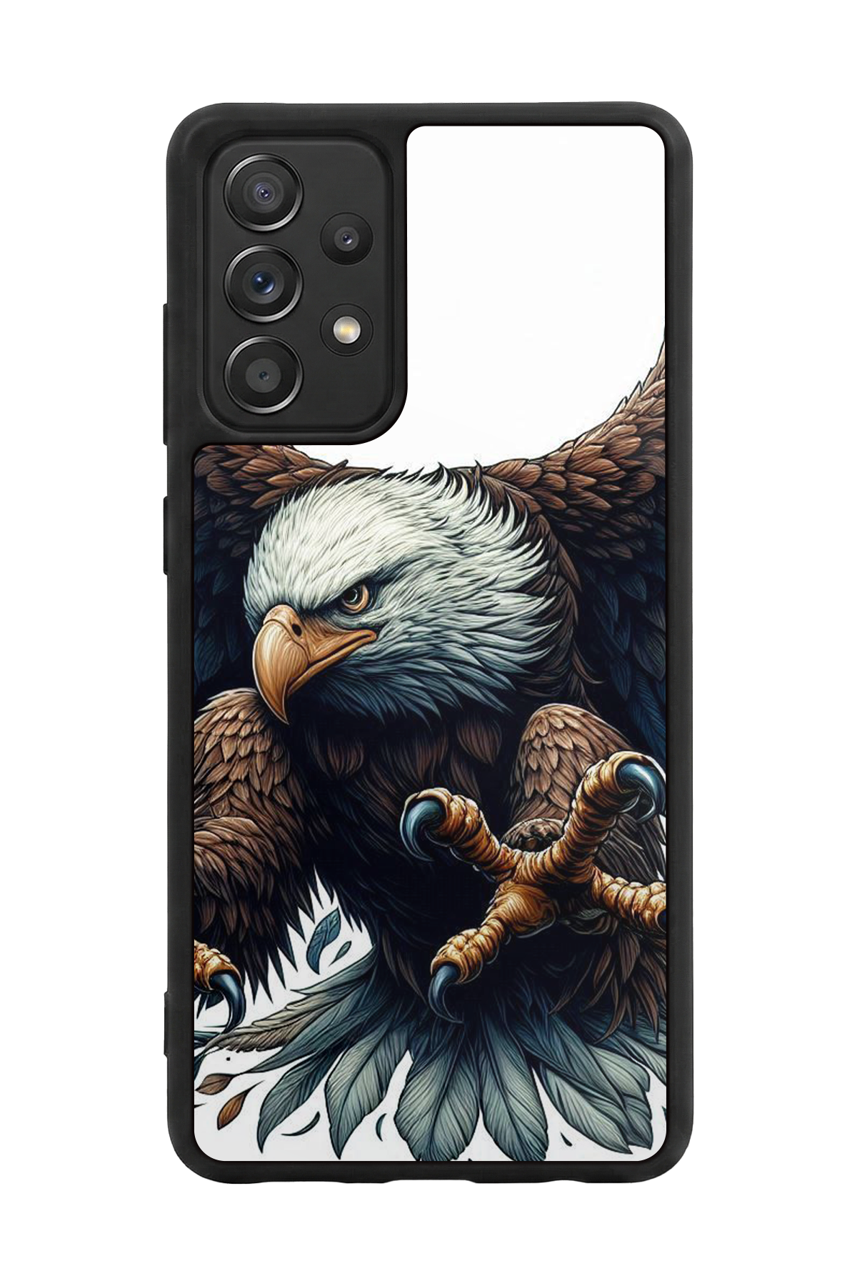 Samsung Galaxy A72 Uyumlu Besiktas Tasarımlı Glossy Premium Kılıf