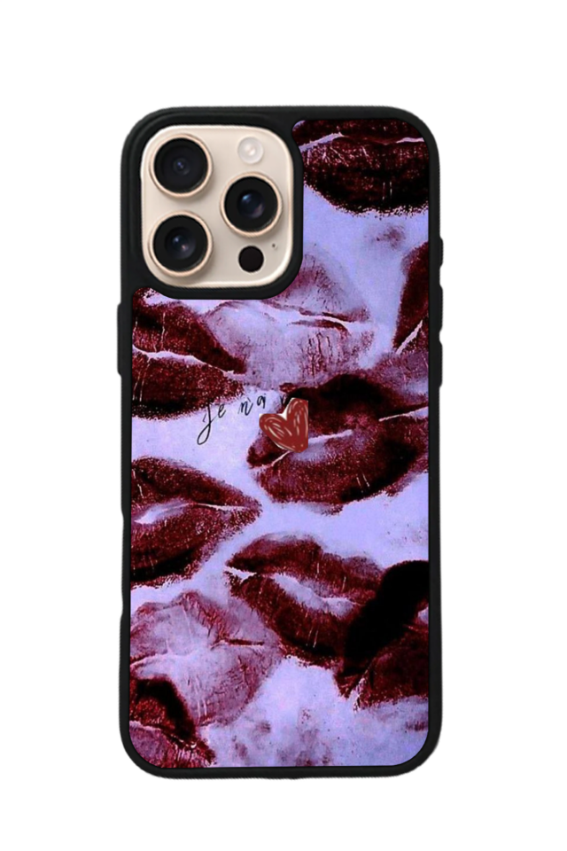 iPhone 15 Pro Max Uyumlu Dudak Tasarımlı Glossy Premium Kılıf