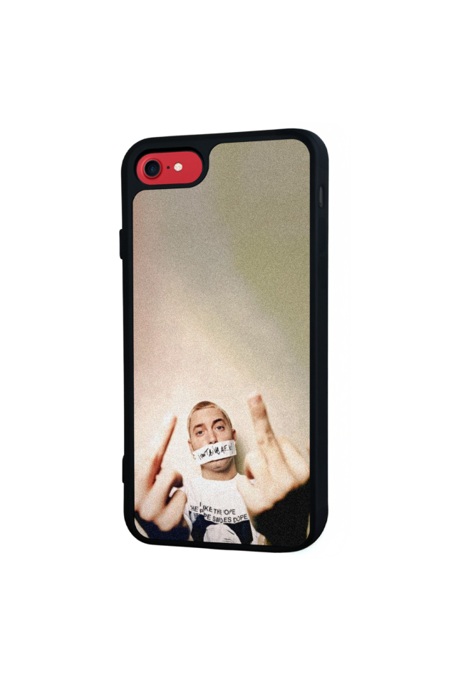 iPhone SE Uyumlu Eminem Tasarımlı Glossy Premium Kılıf