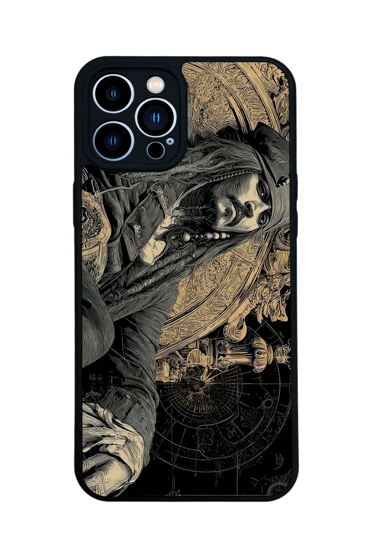 iPhone 13 Pro Max Uyumlu Korsan Tasarımlı Glossy Premium Kılıf