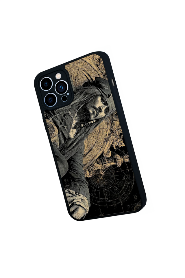 iPhone 13 Pro Max Uyumlu Korsan Tasarımlı Glossy Premium Kılıf