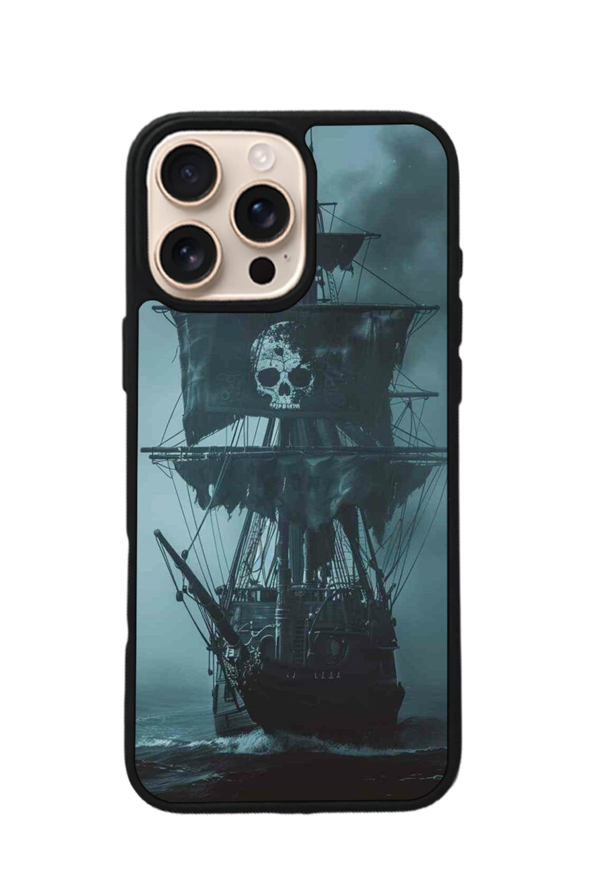 iPhone 14 Pro Max Uyumlu Korsan Tasarımlı Glossy Premium Kılıf