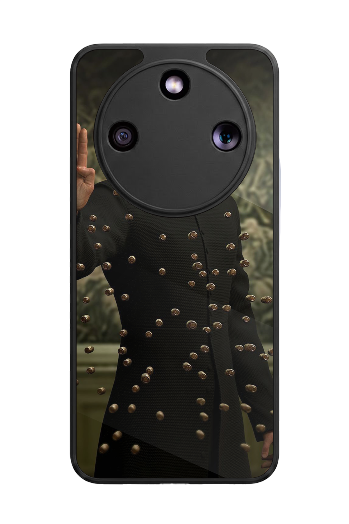 Honor Magic 8 Lite Uyumlu MatriHonor Magic 8 Lite Tasarımlı Glossy Premium Kılıf