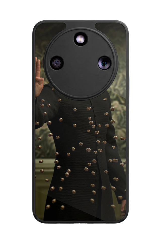 Honor Magic 8 Lite Uyumlu MatriHonor Magic 8 Lite Tasarımlı Glossy Premium Kılıf