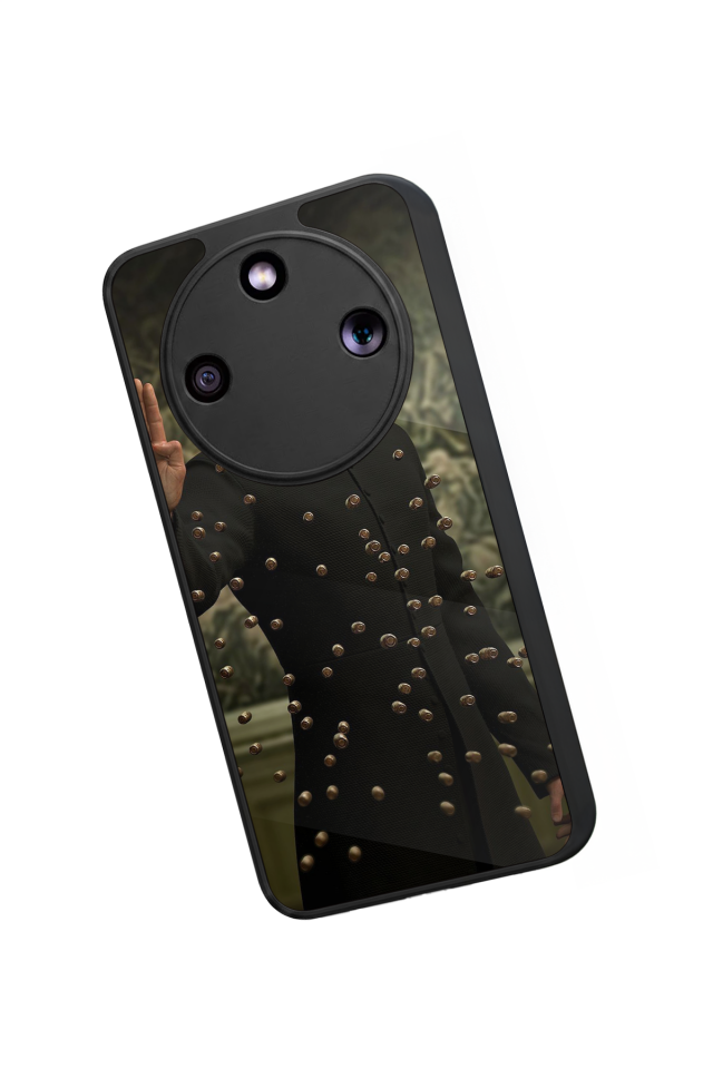 Honor Magic 8 Lite Uyumlu MatriHonor Magic 8 Lite Tasarımlı Glossy Premium Kılıf