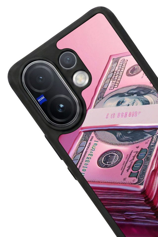 Vivo V60 Uyumlu Money Para Tasarımlı Glossy Premium Kılıf