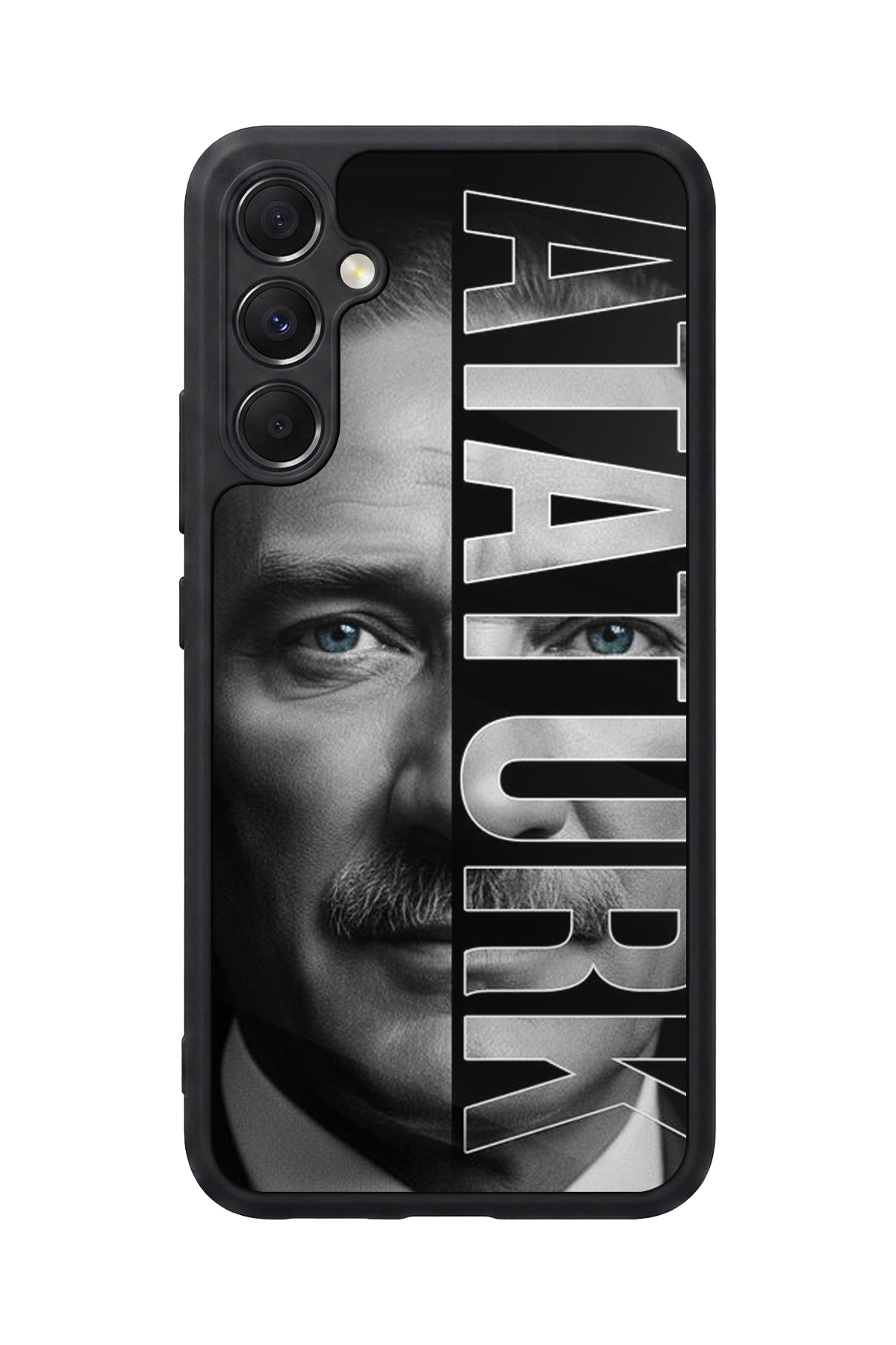 Samsung Galaxy M34 Uyumlu Mustafa Kemal Ataturk Tasarımlı Glossy Premium Kılıf