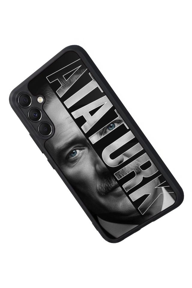 Samsung Galaxy M34 Uyumlu Mustafa Kemal Ataturk Tasarımlı Glossy Premium Kılıf