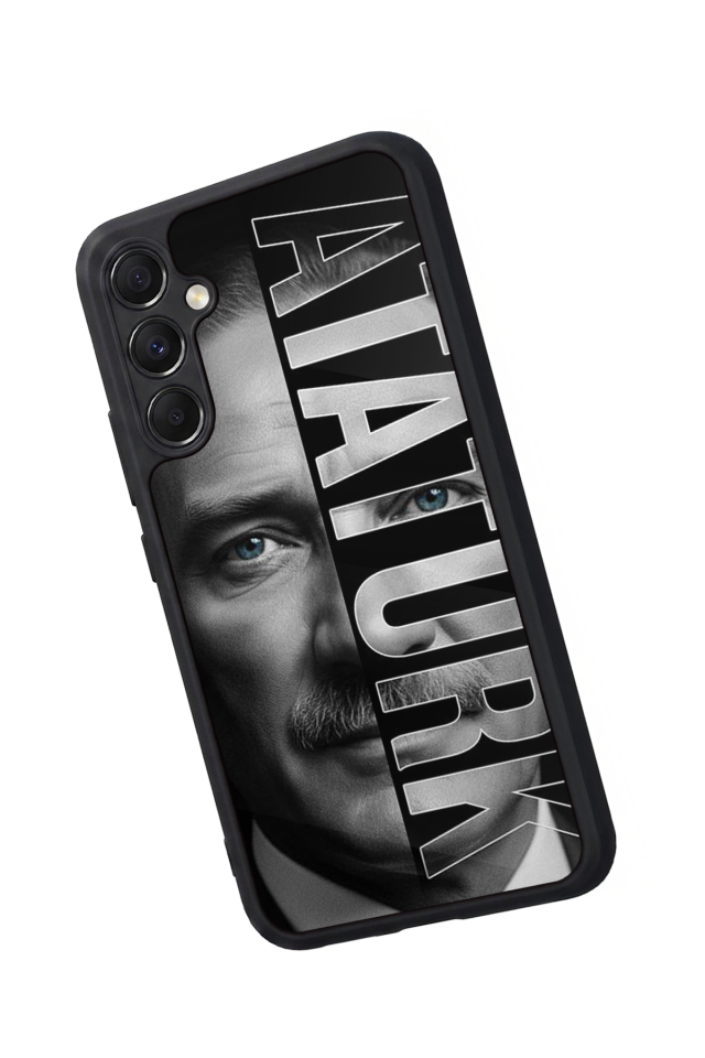 Samsung Galaxy M34 Uyumlu Mustafa Kemal Ataturk Tasarımlı Glossy Premium Kılıf